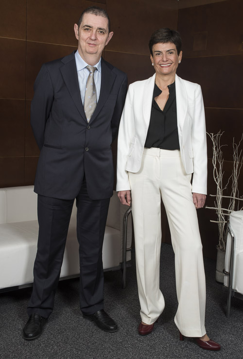 Antonia Magdaleno e Iñaki Galdos