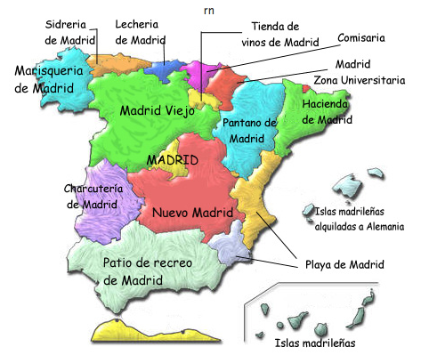 Nuevo mapa de España