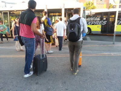 Turistas, a la llegada a Madrid