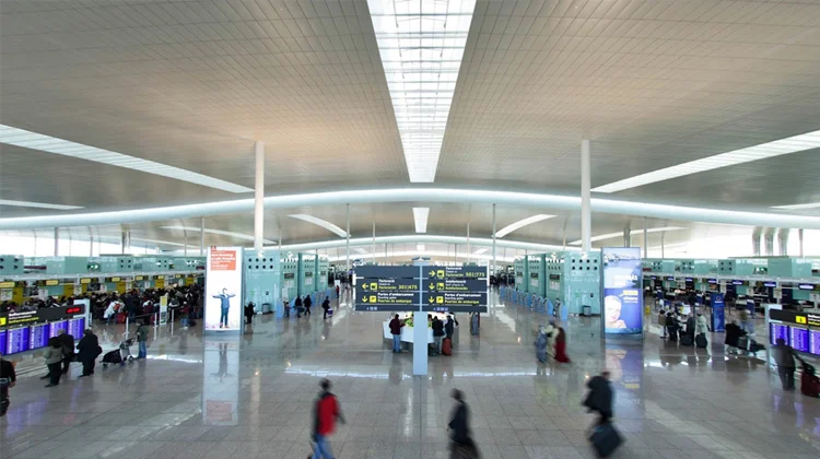 huelga en el aeropuerto de barcelona