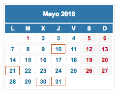 Calendario del contribuyente -diario juridico-