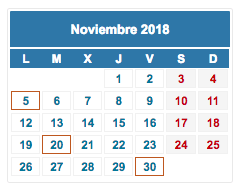 Calendario del contribuyente -diario juridico-