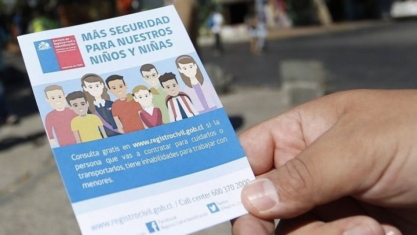 Chile – Proyecto de ley busca mejorar el Registro de Ofensores Sexuales