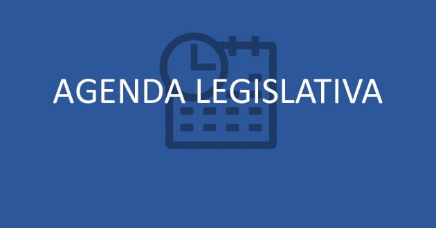 agenda legislativa