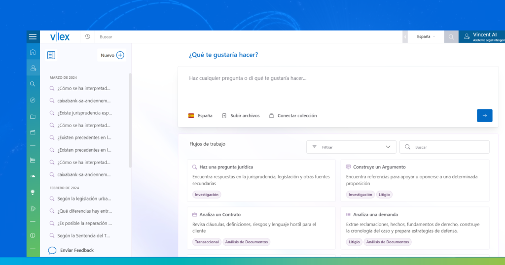 vincent ai - diario juridico
