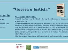 Guerra o justicia - diario juridico
