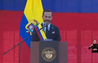 Colombia – Asunción del presidente Abelardo de la Espirella
