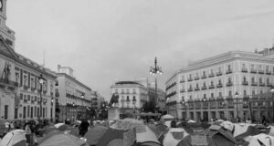 ¿Es legal acampar en un espacio público como protesta?