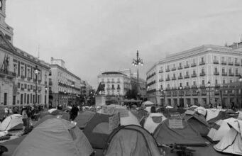 ¿Es legal acampar en un espacio público como protesta?